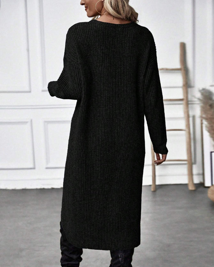 Lotte I Asymmetric Knitted Dress