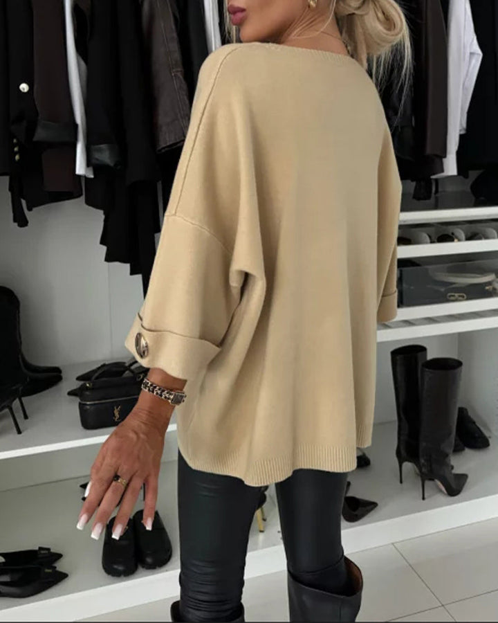 Isabella™ - Elegant Knit Blouse