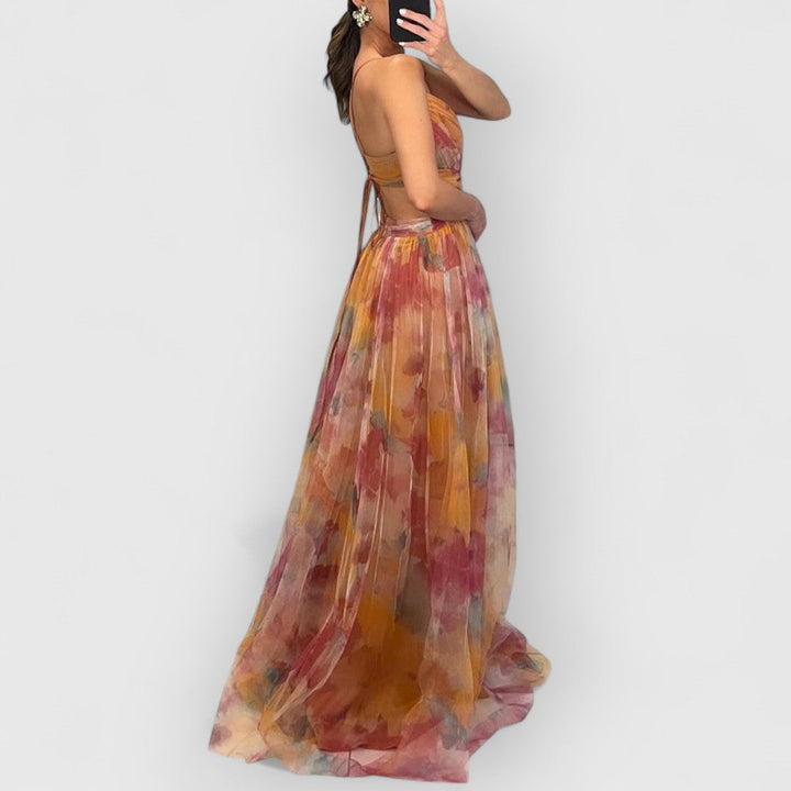 Verity | Floral Flow Maxi Inspired by Nature’s Poise
