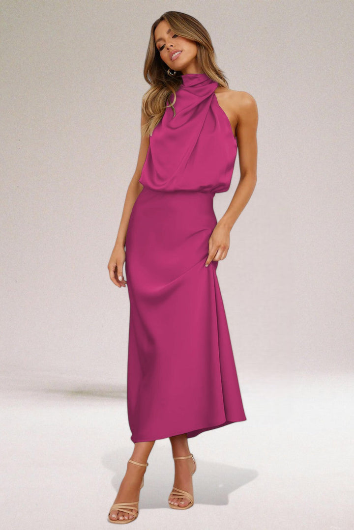 Aubrey - Satin Glamour Dress