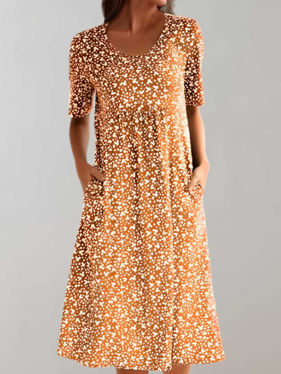 Mira – Breezy Floral Midi with Pockets