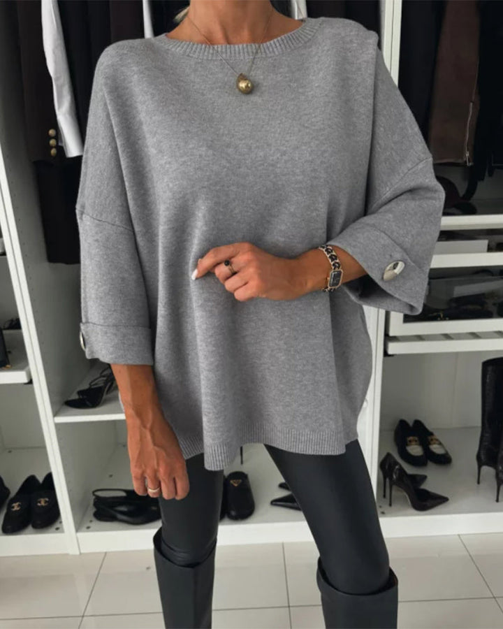 Isabella™ - Elegant Knit Blouse