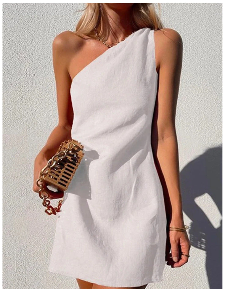 Aria - Halter Mini Dress