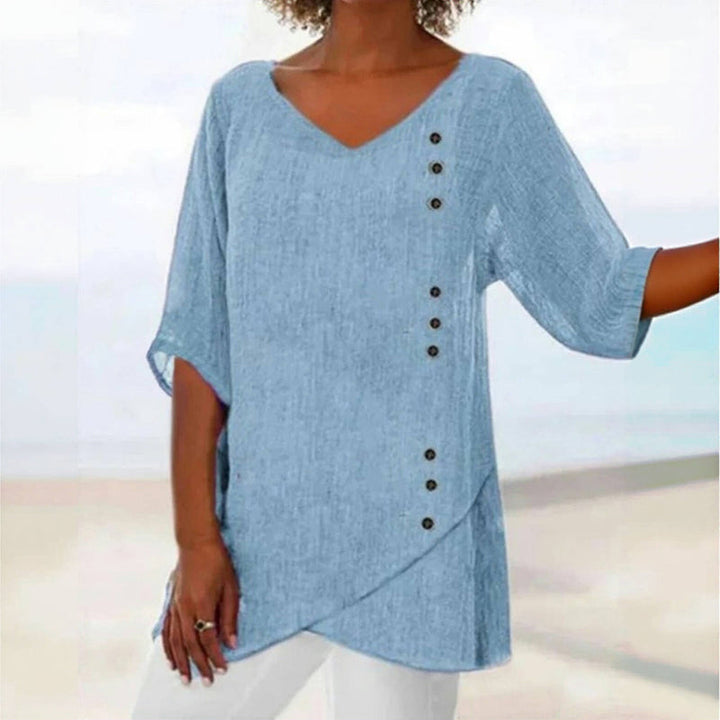 Relaxed Irregular Blouse