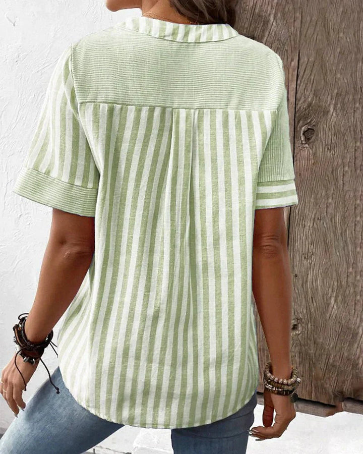 Lilly™ | Soft Striped Women's Blouse