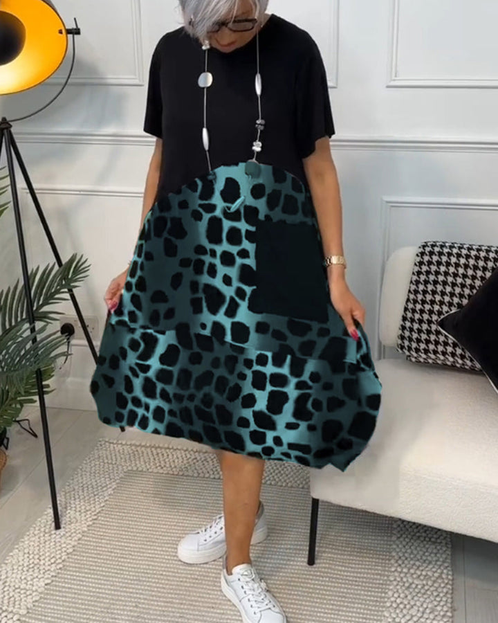 Lina | Lightweight Summer Dress with Round Neck