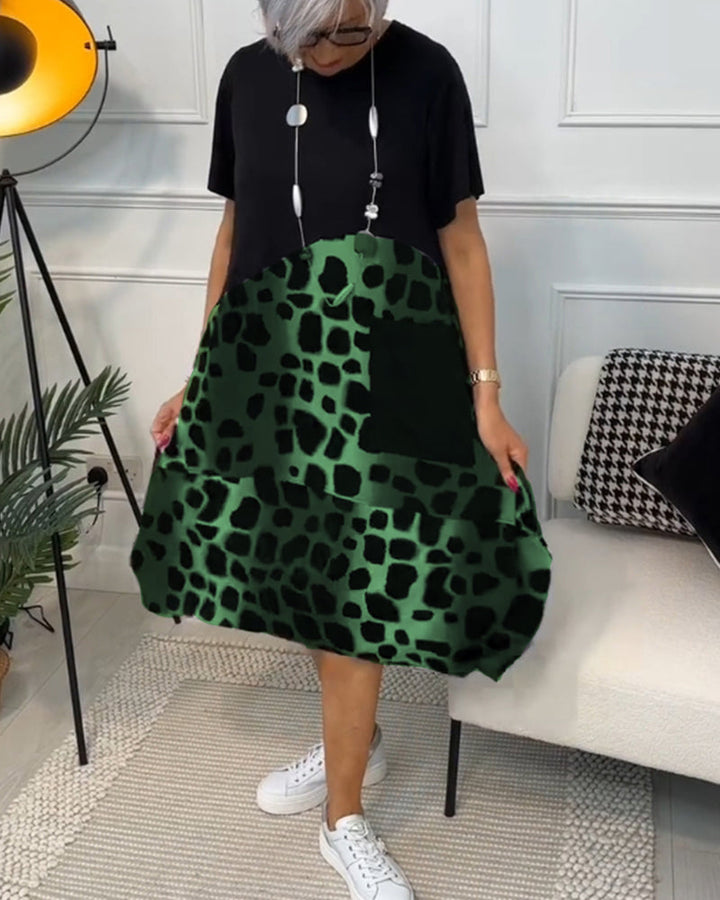 Lina | Lightweight Summer Dress with Round Neck