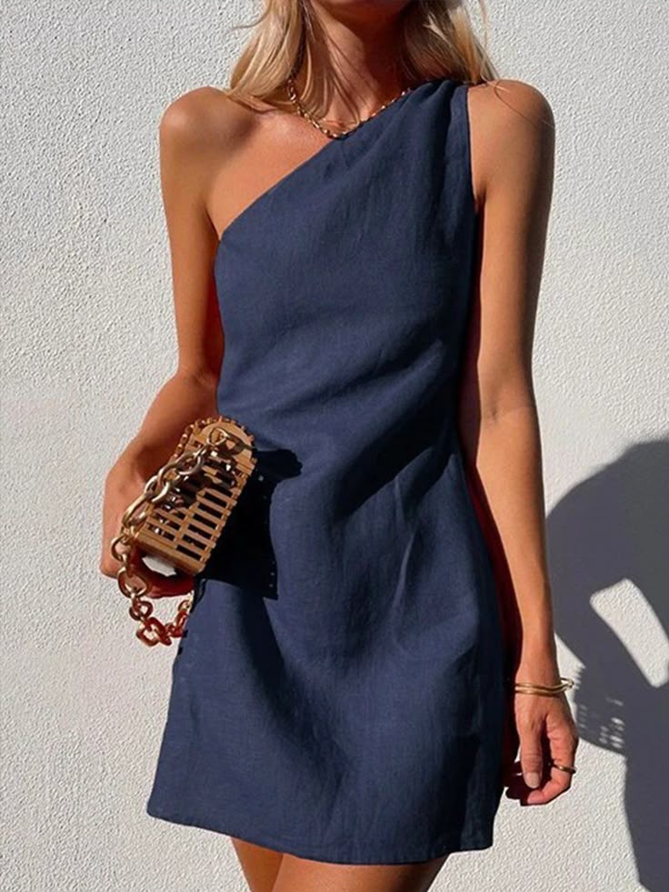 Aria - Halter Mini Dress