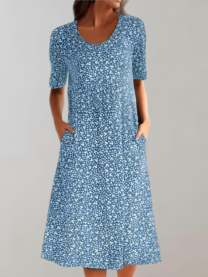Mira – Breezy Floral Midi with Pockets