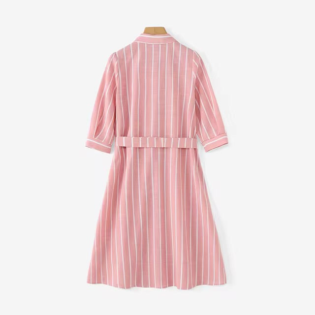 Mia™ - Comfortable Striped Dress