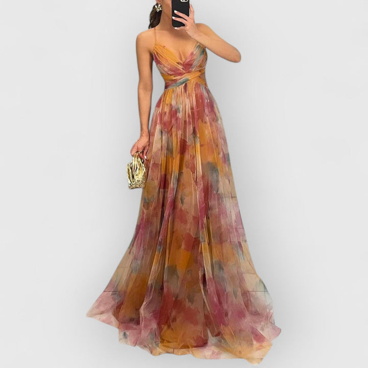 Verity | Floral Flow Maxi Inspired by Nature’s Poise