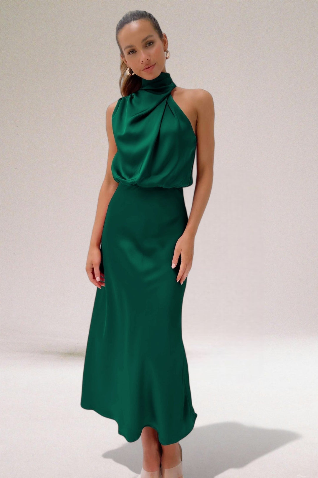 Aubrey - Satin Glamour Dress