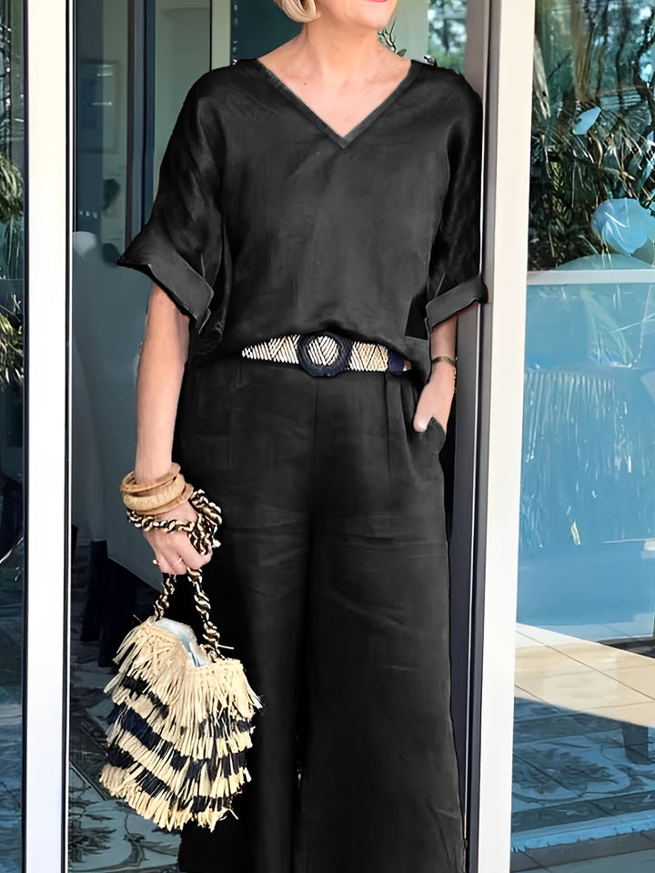 Zoe™ - Chic Top and Pants Set