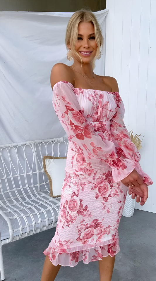 Amelia | Blooming Elegance Dress