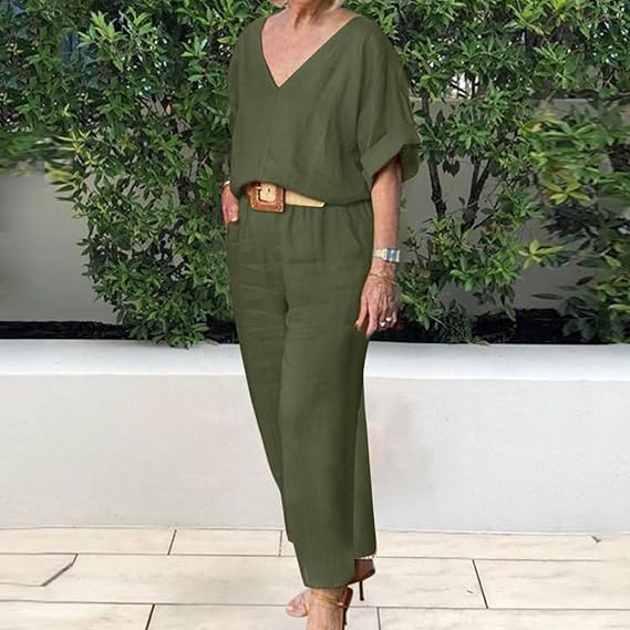 Zoe™ - Chic Top and Pants Set