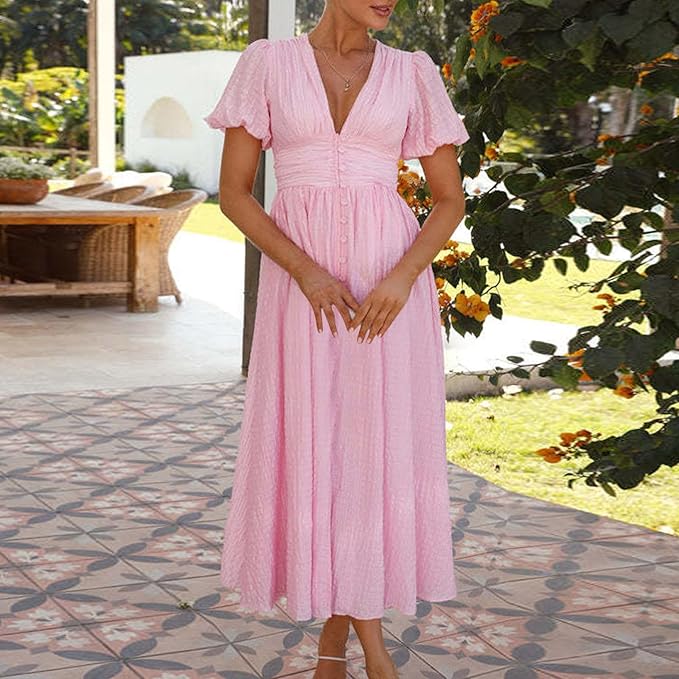 Rosie - Casual Elegant Long Dress
