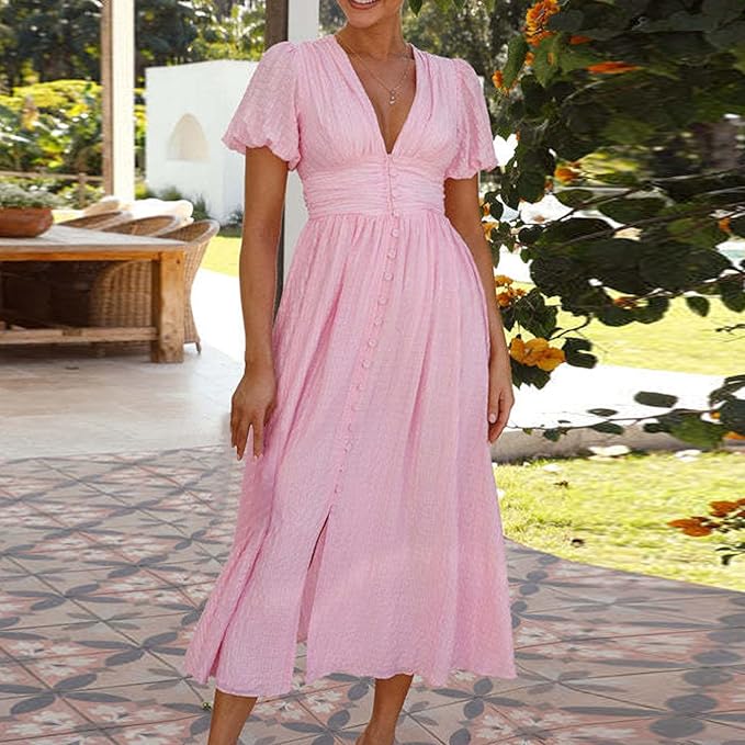 Rosie - Casual Elegant Long Dress