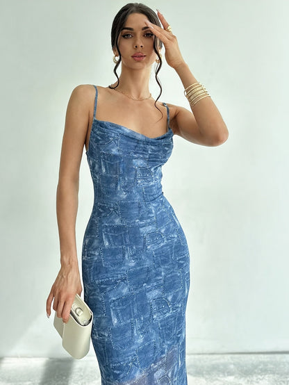 Solara Mesh Strap Dress
