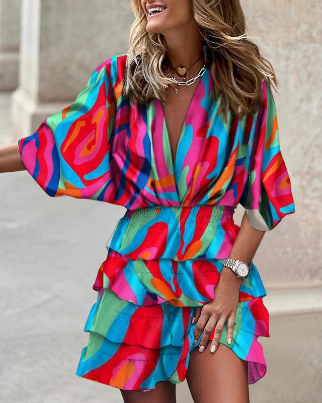 Peyton™ - Stylish Print Dress