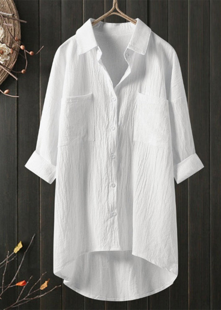 Olivia™ - Loose Comfy Solid Colour Blouse
