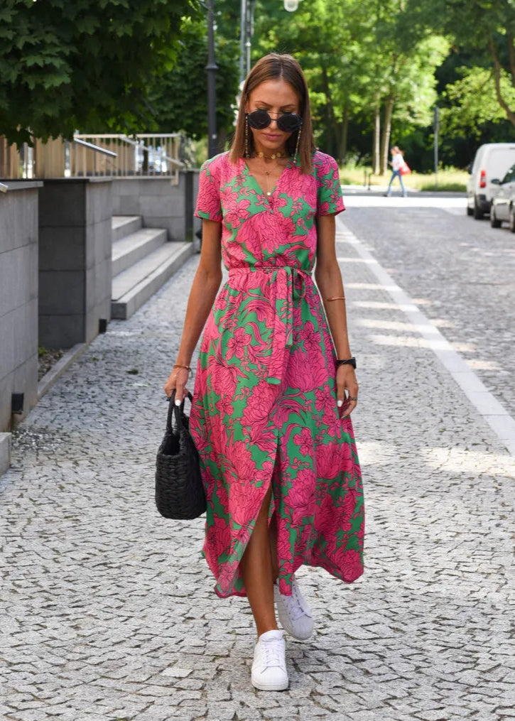 Peyton™ - Comfortable Elegant Floral Dress