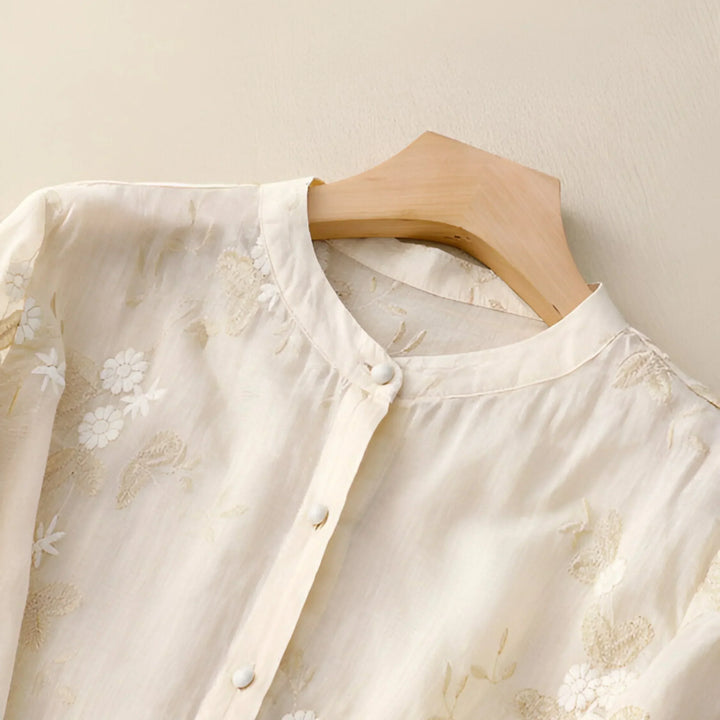 Marie™ | Floral Button Blouse