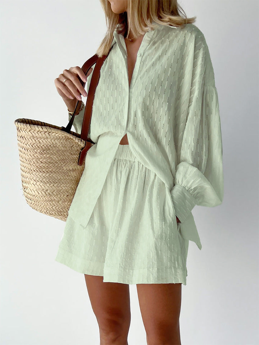 Grace™ - Breezy Shirt and Shorts Set