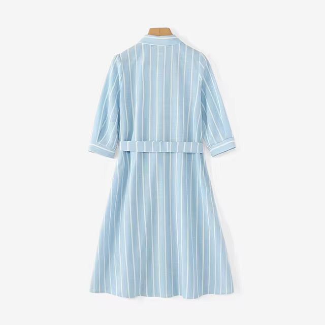 Mia™ - Comfortable Striped Dress