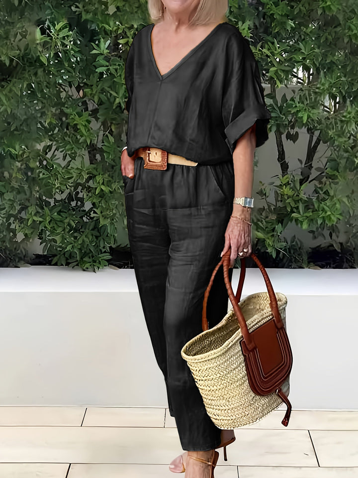 Zoe™ - Chic Top and Pants Set