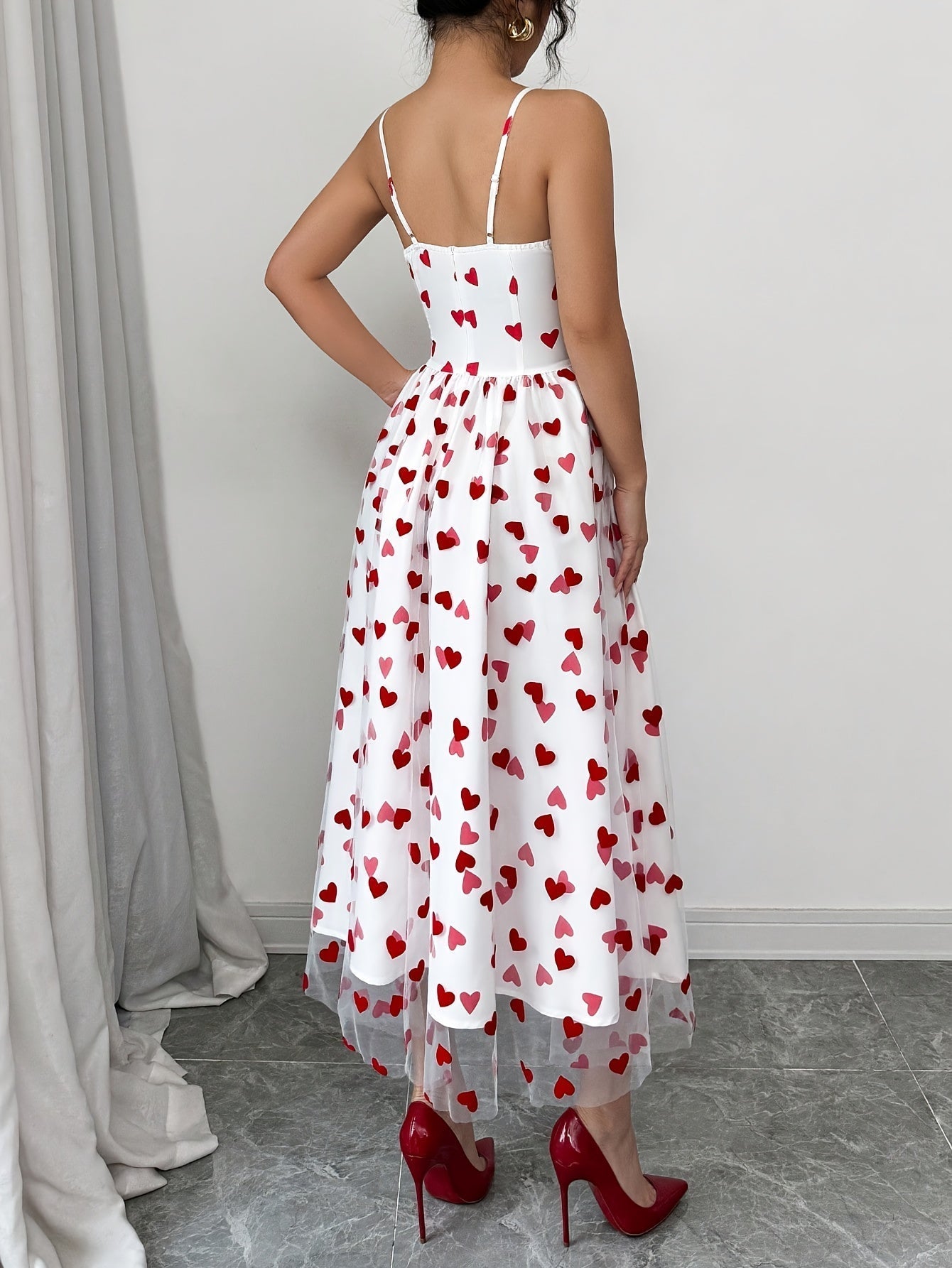 Amora Heart Slip Dress