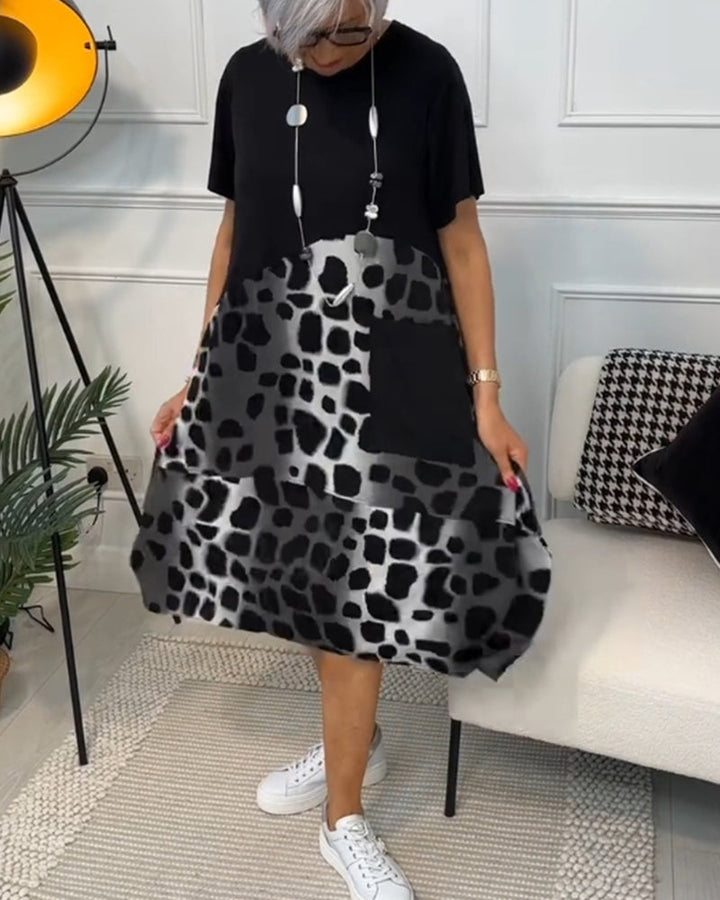 Lina | Lightweight Summer Dress with Round Neck