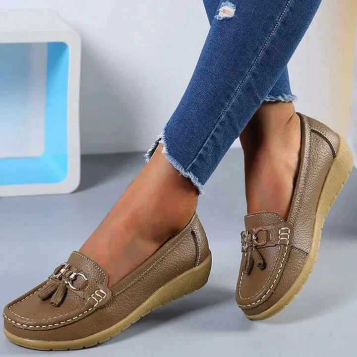 Lori I Retro Wedge Loafers