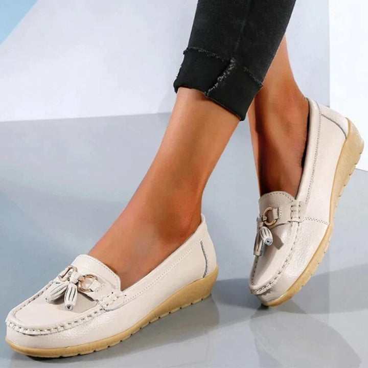 Lori I Retro Wedge Loafers