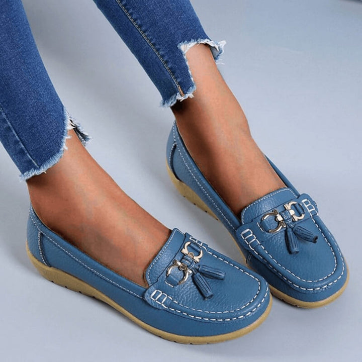 Lori I Retro Wedge Loafers