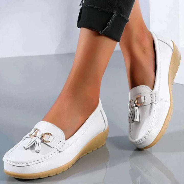 Lori I Retro Wedge Loafers