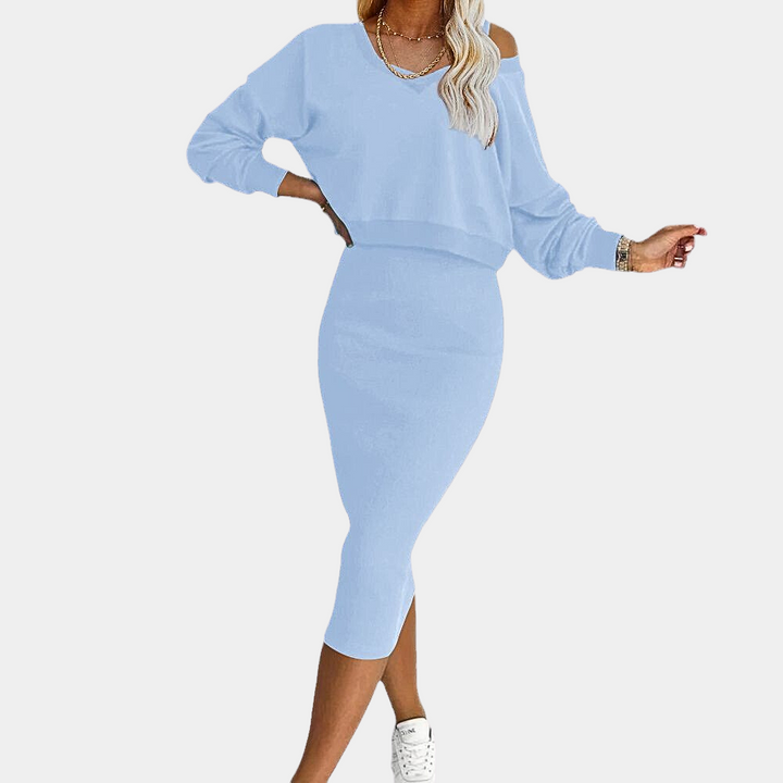 Lisa I Knit Two-Piece Set