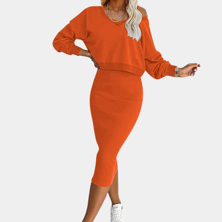 Lisa I Knit Two-Piece Set