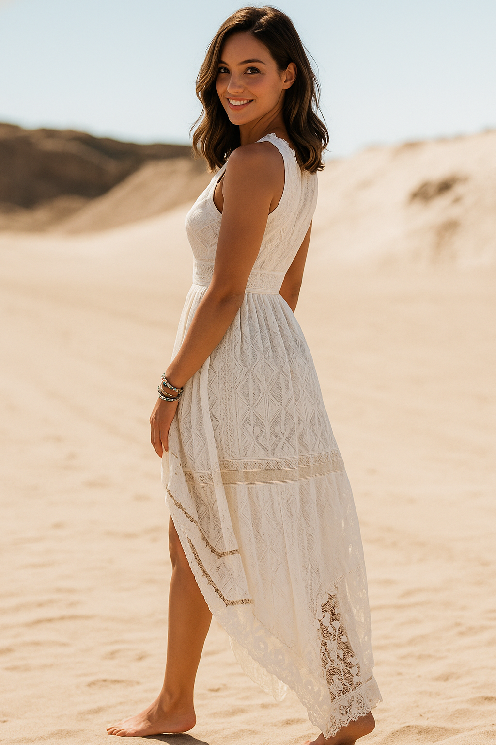NAEMI - BOHO-BREEZE DRESS