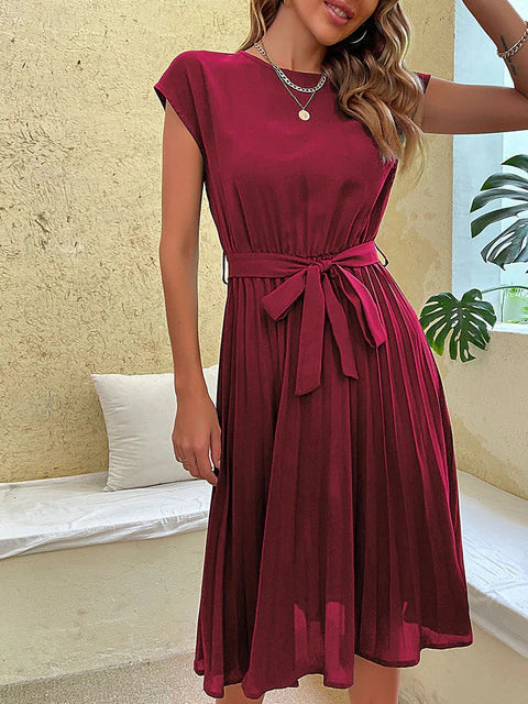 Claire | Relaxed Pleated Dress