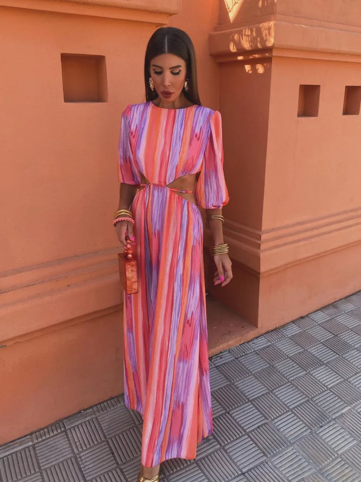 Paloma - Chic Cut-Out Elegant Dress