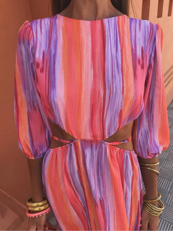 Paloma - Chic Cut-Out Elegant Dress