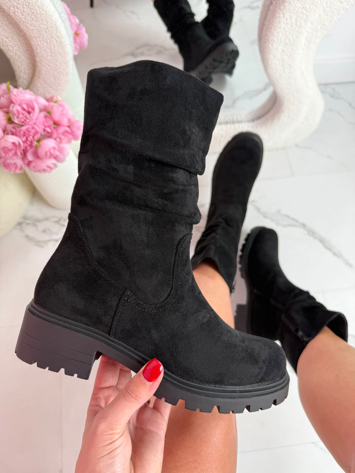 Marina Black Boots