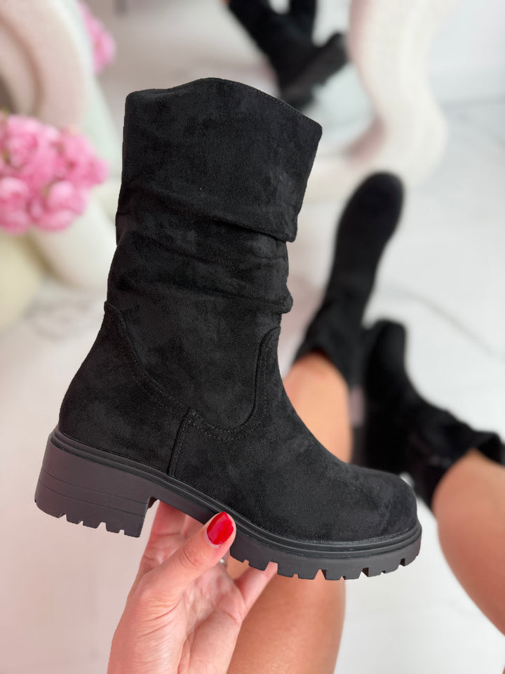Marina Black Boots