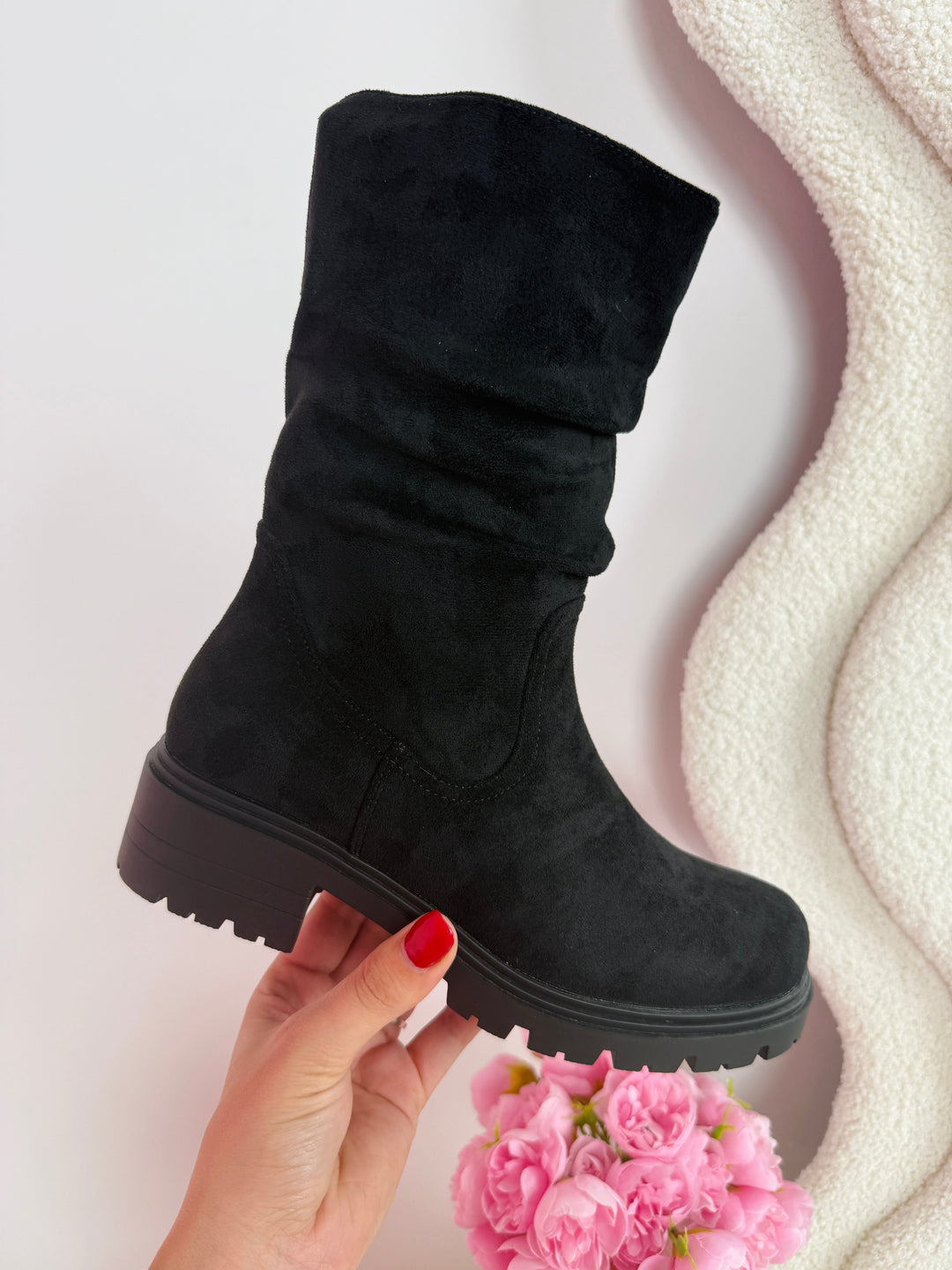 Marina Black Boots