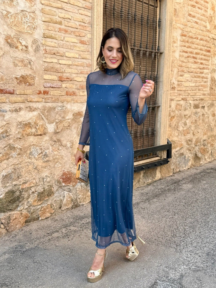 Noa | Printed tulle dress
