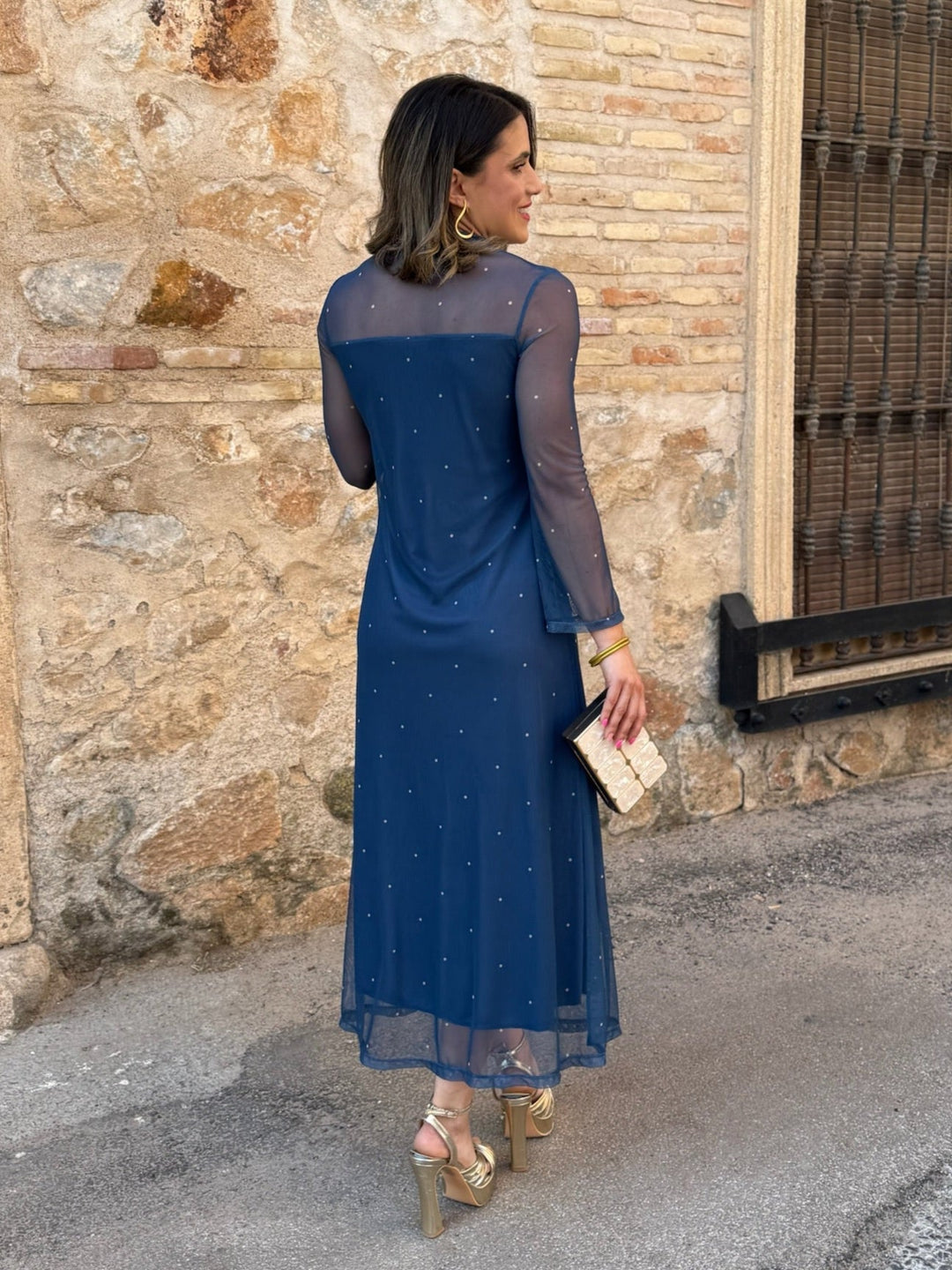 Noa | Printed tulle dress