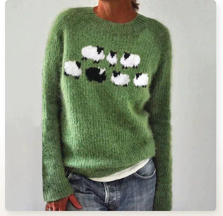 Pierina - Comfortable Nordic Sweater