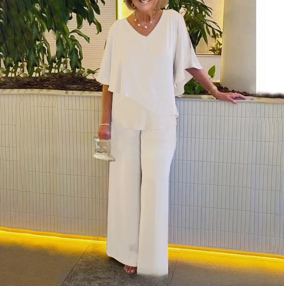 Mia™ - Effortless Wide-Leg Set