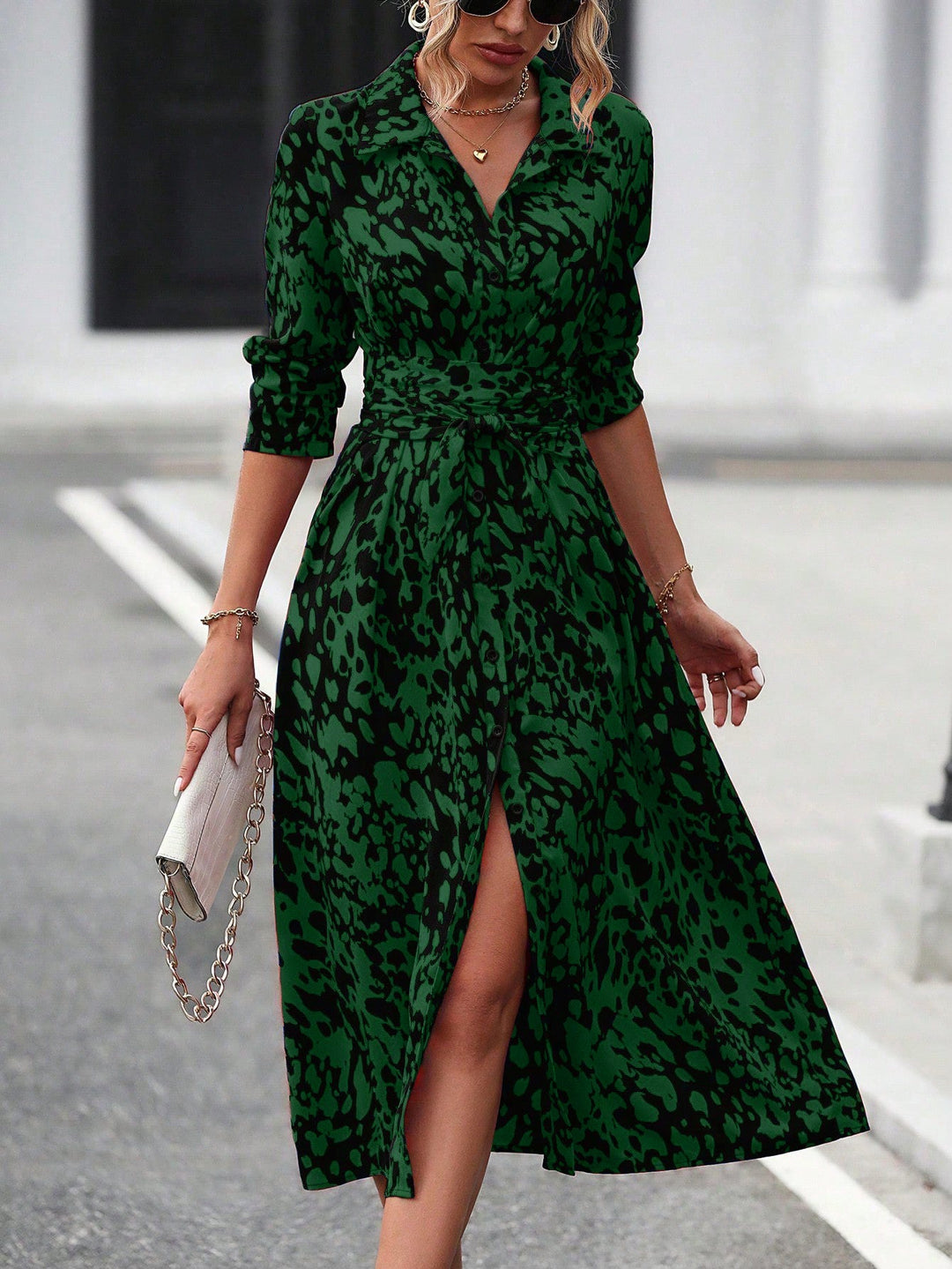 Sarah I Button Down Dress