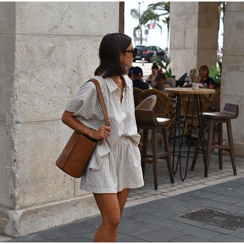 Zoe™ - Chic Striped Set